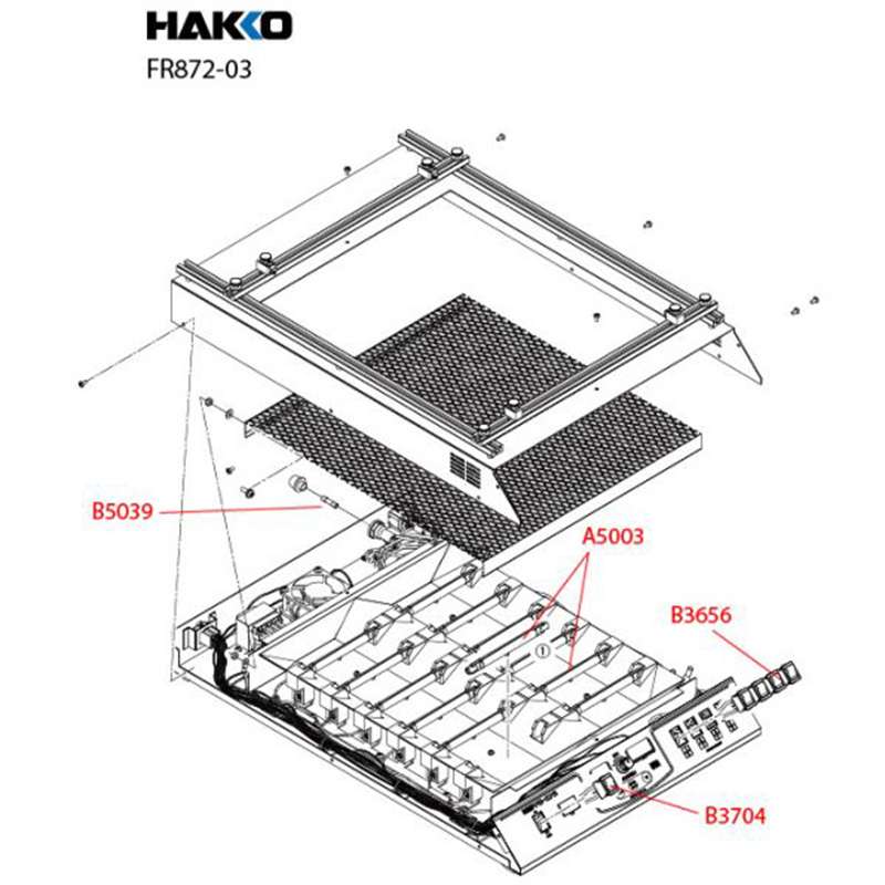 Hakko FR872-03 - ESD Temperature Controlled Infrared Preheater