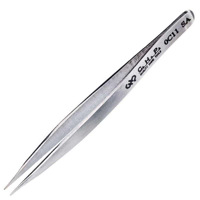 Tweezer, Flat Fine Point, 110mm