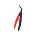 Long Nose Pliers, Pointed, Smooth, 45 deg Angled Tip, Rounded External Edges