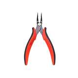Long Nose Pliers, Pointed, Smooth, 45 deg Angled Tip, Rounded External Edges redirect to product page