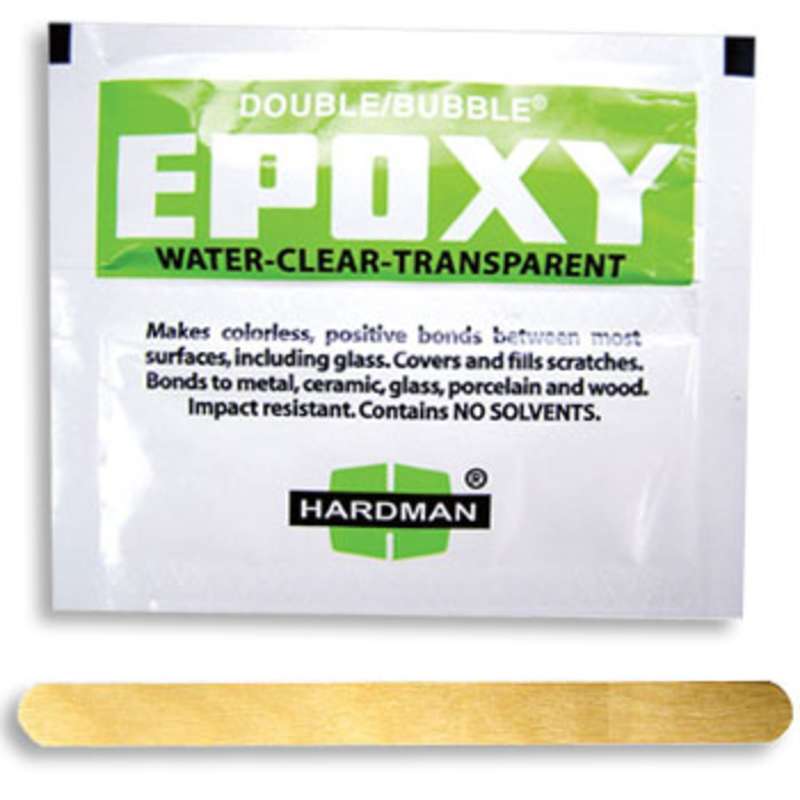 Double/Bubble® Green Impact Resistant Epoxy Adhesive, 100 Packs per Carton