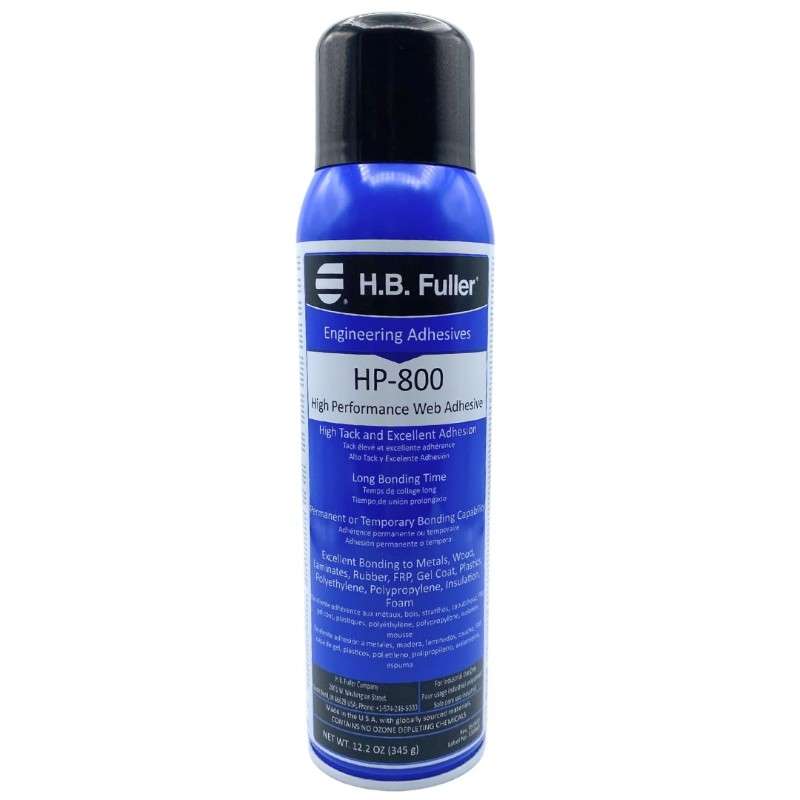 HP-800 Web Spray Adhesive, 12.2oz Aerosol Can, 12/Case