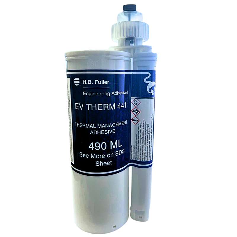 EV Therm 441 Acrylic Adhesive, LQ, C DL-W 490ML L, 812 Gram/Cartridge, 10 Cartridges/Case