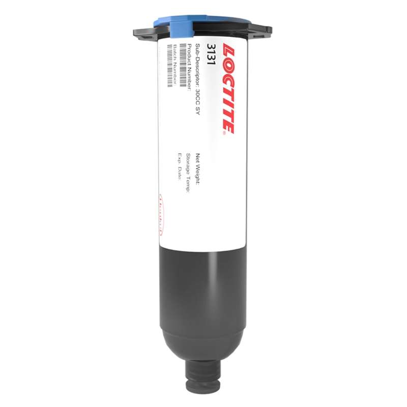 LOCTITE® 3131™ Ultraviolet Dual Cure Adhesive, 10 mL Syringe, Amber