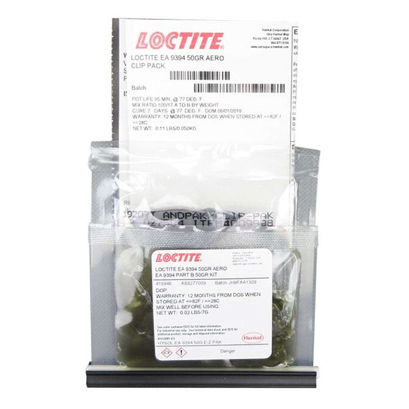 LOCTITE® EA 9394 Liquid/Solid Epoxy Adhesive, 50 Gram E-Z Pak, Gray/Brown