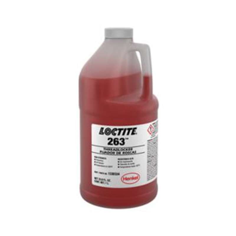 263™ Threadlocker, High Strength, Primerless, 1 liter Bottle