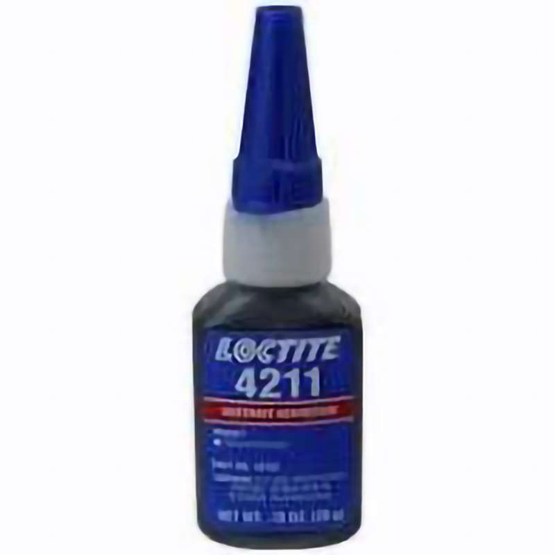 4211 Black Ethyl Cyanoacrylate Liquid Adhesive, 20gr Bottle