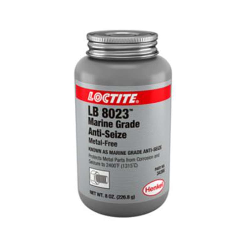 Marine Grade Metal-Free Anti-Seize Thread Lubricant, 8oz Brush-Top Bottle