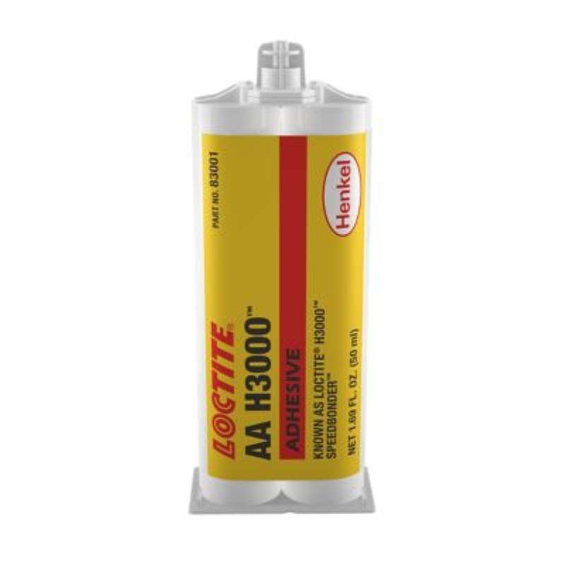 H3000™ High Strength Two-Part Structural Acrylic Adhesive, Cream, 50mL Dual Cartridge