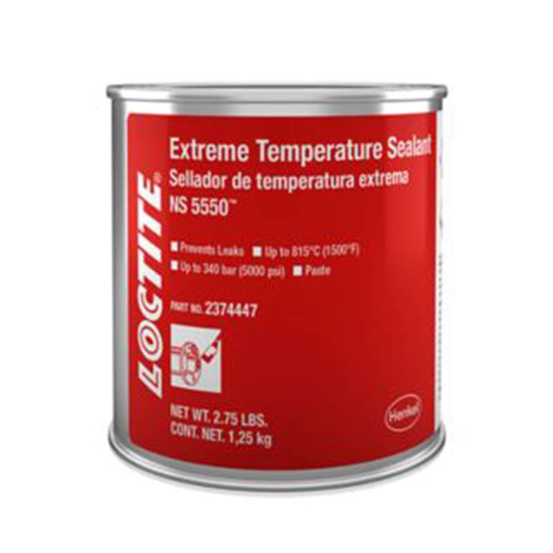 NS 5550 High Temperature Brown Fibrous Paste Sealant, Quart Can, 12/CA