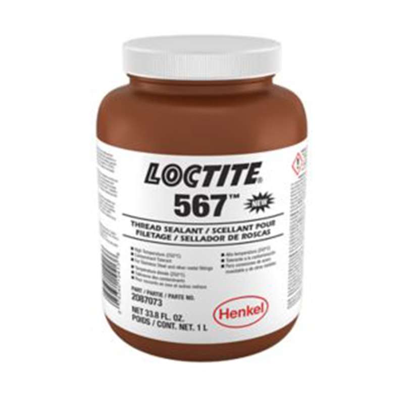 567™ Thread Sealant, General-Purpose High Temperature, 1 liter Bottle, 1 per Case  *New Formulation*