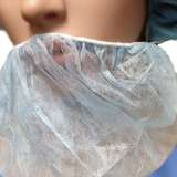 Bee-Safe™ Polypropylene Beard Cover, White, 10" x 18", 100 Pieces per Bag, 10 Bags per Case redirect to product page