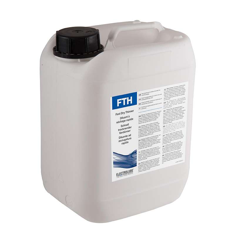 Electrolube® FTH05L Fast Dry Solvent Thinner for AFA05L, 5 Liter/Container