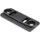 Grip Tie Mount For 0.5" Wide Grip Tie, Adhesive, PA66Uv, Black, 100/Package redirect to product page