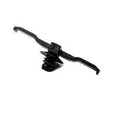 Bundling Clip With Fir Tree, 2.1" Long, 0.02 - 0.08" Panel Thickness, PA66, Black, 500/Package redirect to product page