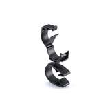 Loc Locking Clamp, 15-19 mm, to Moc Clip, 22 mm, PA66HIRHSUV, Black, 1000/Carton redirect to product page