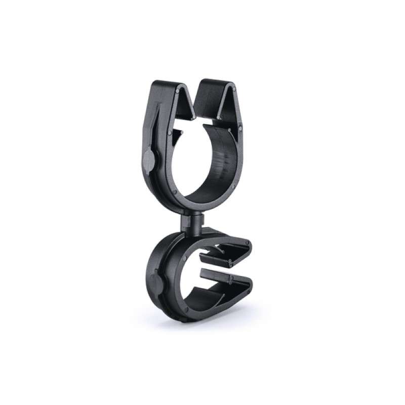 Moc Clip to Moc Clip Perpendicular, 19 mm, 22 mm Perpendicular, PA66HIRHSUV, Black, 2000/Carton