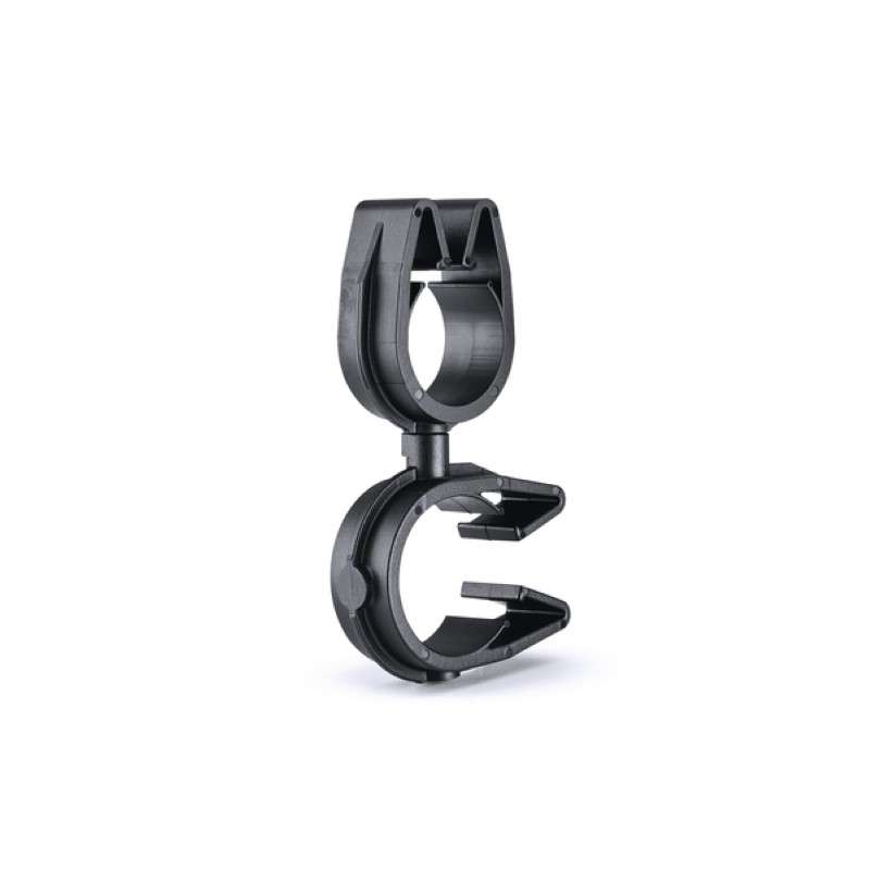 Moc Clip to Moc Clip Perpendicular, 22 mm, 19 mm Perpendicular, PA66HIRHSUV, Black, 2000/Carton