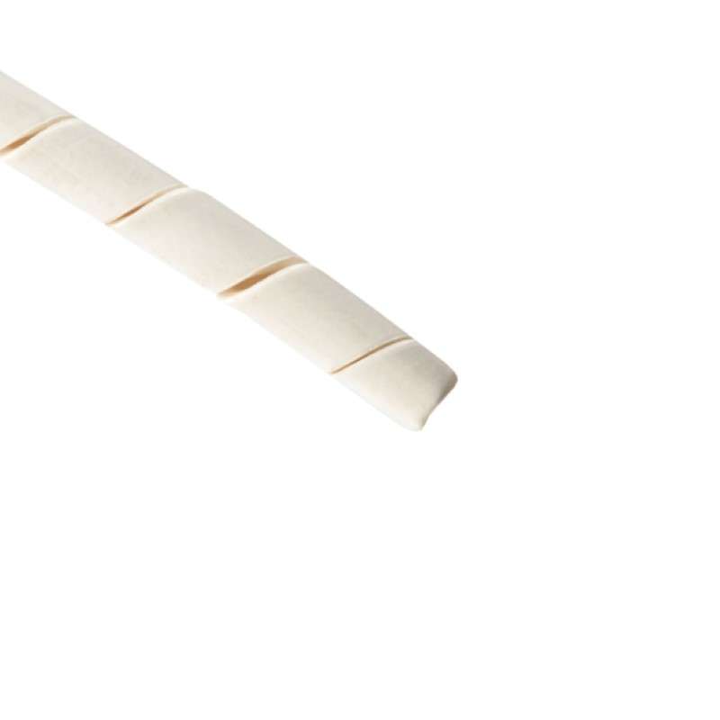 Spiralwrap Protective Sheathing, 0.13" Diameter, Pe-Fr, Natural, 100 Ft/Roll