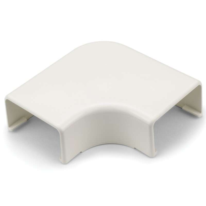 Elbow Cover, 1-3/4", 1" Bend Radius, PVC, Ivory, 1/Bag