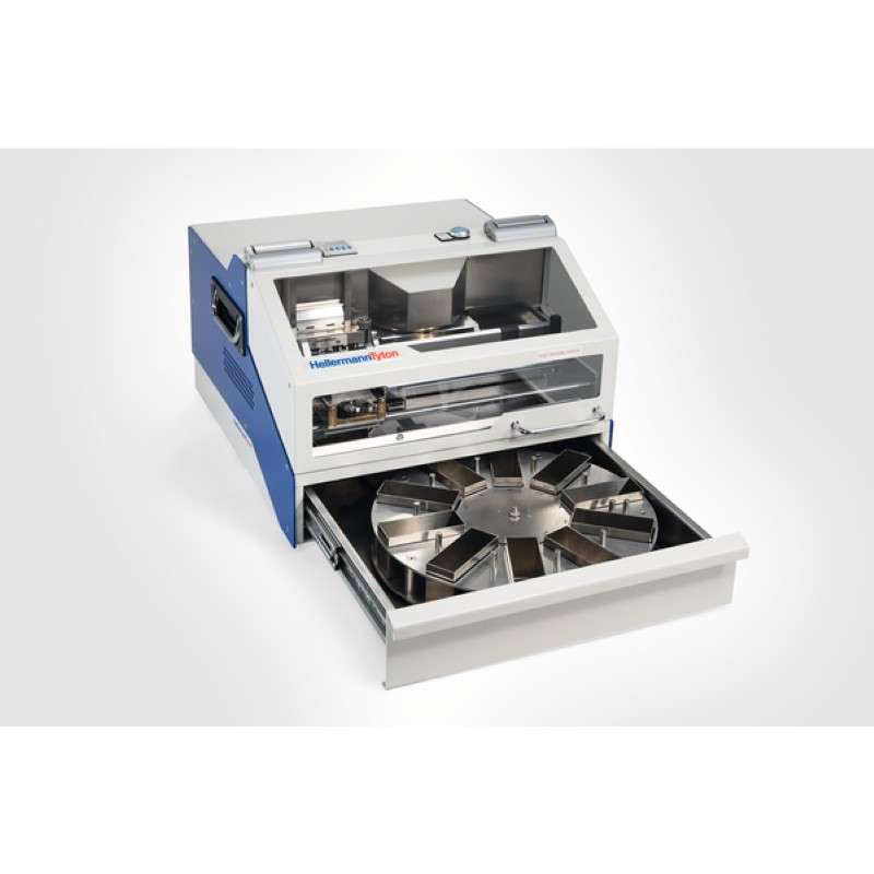 M-Boss Compact Stainless Steel Embosser Withoutrganizer, Blue