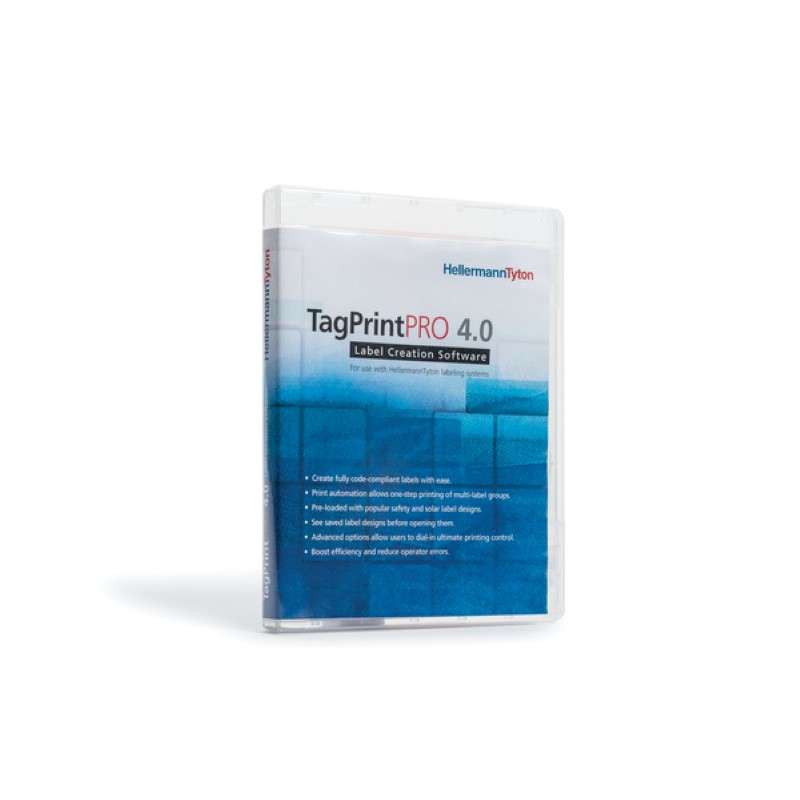 Tagprint Pro 4.0, Label Printing Software, 25 License Network Program