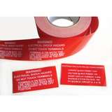 Adhesive Labels, Solid Color Continuous Roll, 2.0" x 250', Uv Stable Pet, Red, 250Ft/Roll redirect to product page