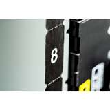 Phase Label, 1" x .5", Pet, Black, 2500/Roll redirect to product page