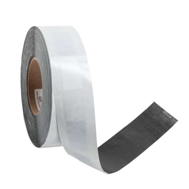 Paint Mask Label, 1.0" x 1.0" x 7.438", 1 Across, Polyester, White, 500/Roll