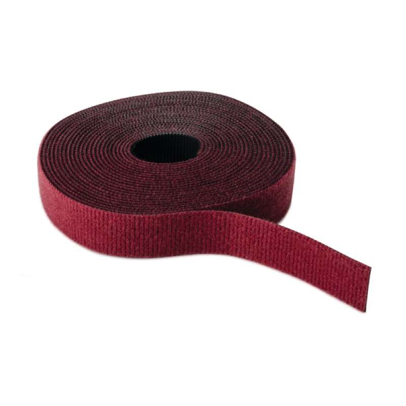 Grip Tie Roll, 180" Long, 0.75" Wide, Pa6/Pp, Maroon, 1/Package