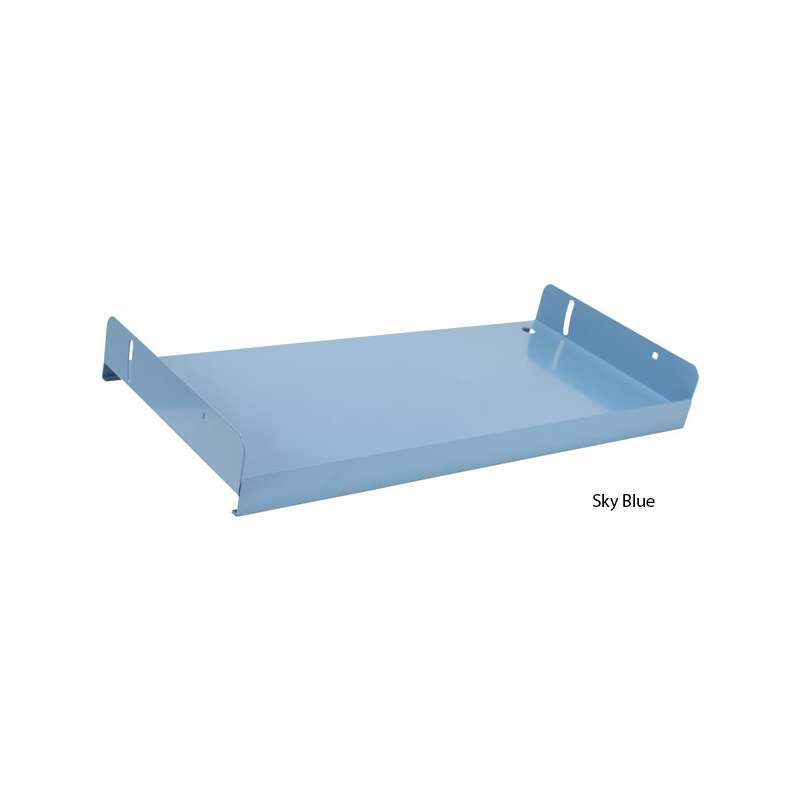 MTS-I Quick Ship Standard Utility Shelf, 12"D x 44"L, EZE Blue