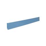 MTS-II Quick Ship ESD-Safe Multi-Rail Bin Holder, 6"H x 45"L, Black redirect to product page