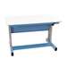 QS 940 Pro ESD Motorized Adjustable Height Workbench, Sky Blue, 30 x 60"
