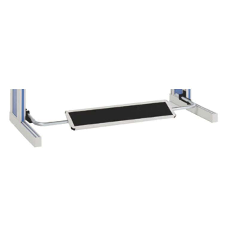 Dim4 Quick Ship Ergonomic Footrest Pan with Non-Skid Surface, 36"