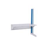 Single Sided Add-on Unit, ESD, 72"x30"x72", Gry/Blu, QS Dimension 4 Series redirect to product page