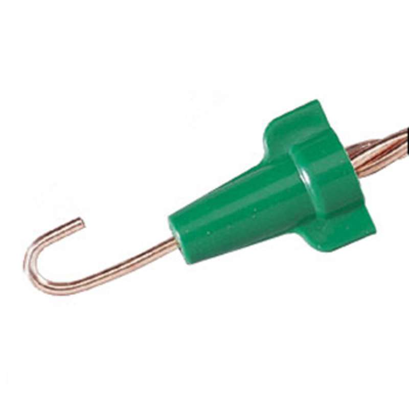 Wing-Nut Greenie Grounding Connector 14-10 AWG 100 Per Box