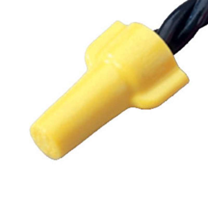 Wing-Nut Wire Connector 600V 18-12 AWG, 100 Per Box, Yellow