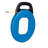 Tuff-Grip Fiber Glass Fish Tape w/ Eyelet 100 Feet w/ Plastic Case redirect to product page