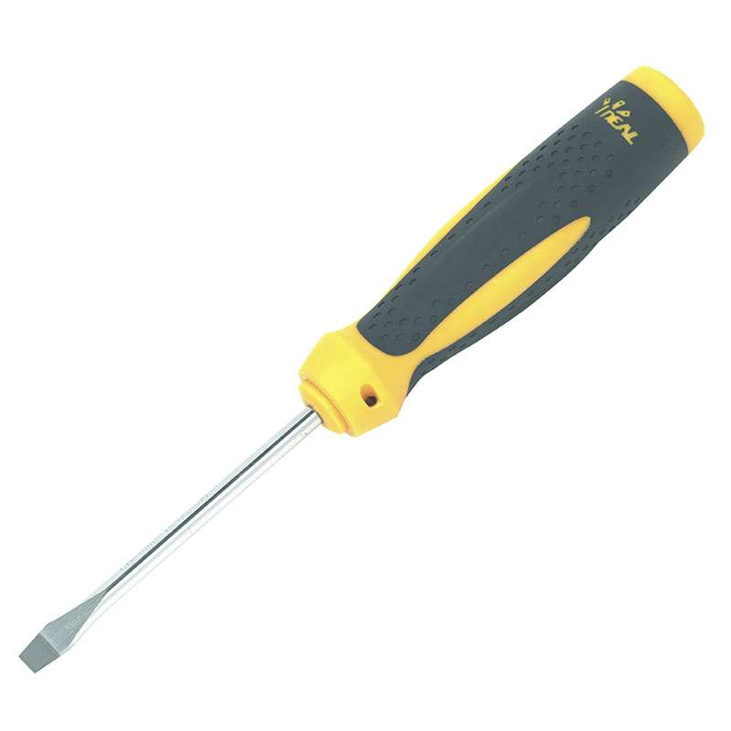 Twist-A-Nut™ Pro Electrician's Screwdriver, 1/4"X 4", Slotted Head