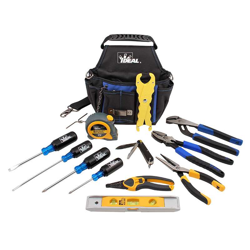 Journeyman Electrician's Tool Kit, 13-Piece