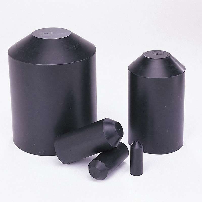 Thermo-Shrink Medium Wall Heat Shrink End Cap, 500-1000 MCM, 5/Pack
