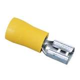 Vinyl Insulation Female Disconnect, 12-10AWG, .250", 25/Box redirect to product page