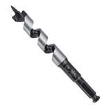 Single Flute Ship Auger 7-1/2" x 5/8" Steel Coated Fluting Gray redirect to product page