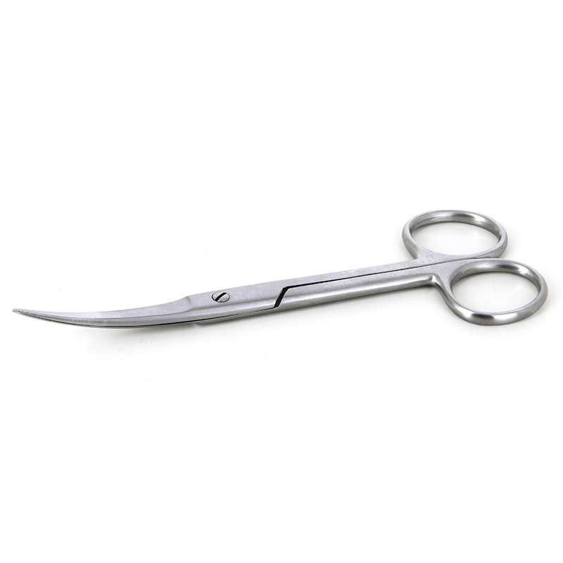 Precision Scissors, Stainless Steel, 5.70" OAL, Curved Blade
