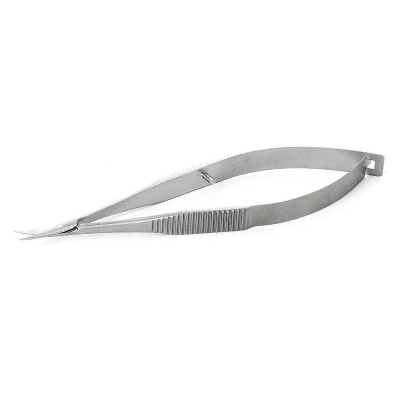 McPherson-Vannas Micro Scissors, Curved, Stainless Steel, 3.94" OAL