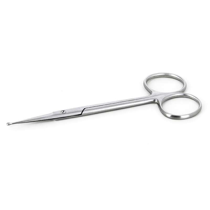 High Precision Vascular Scissors, Stainless Steel, 4.72" OAL