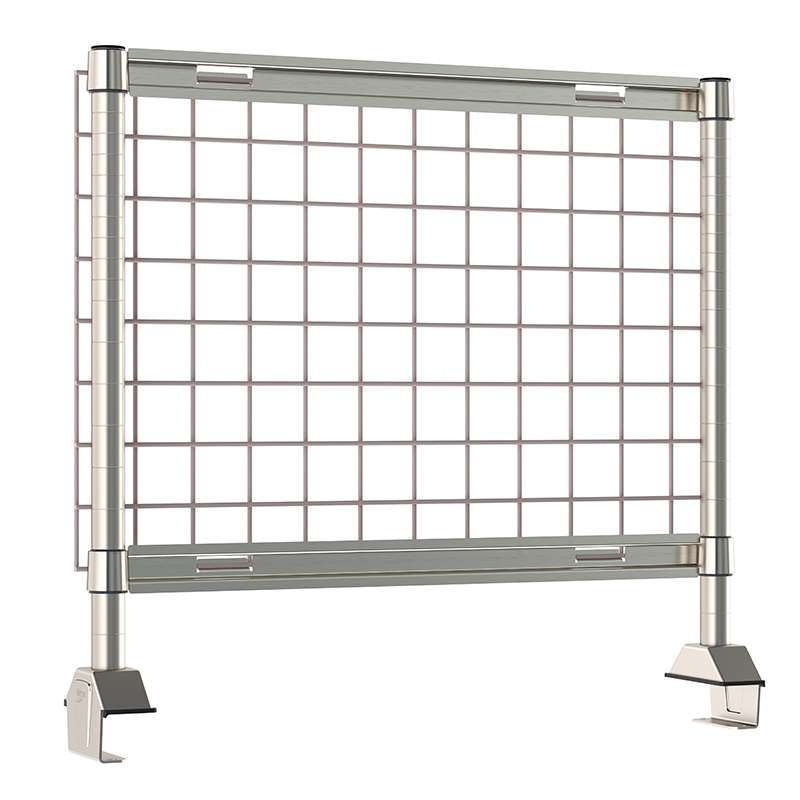 SmartWall Riser Grid, 24", Metroseal Gray, for 36" TableWorx Work Tables
