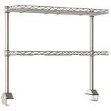 2 Rear Cantilevered Wire Stainless Shelves, 36", 304 Stainless redirect to product page
