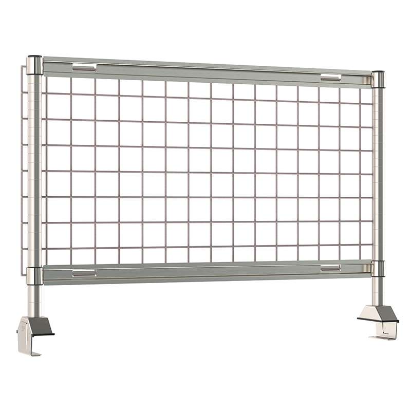 SmartWall Riser Grid, 24", Metroseal Gray, for 48" TableWorx Work Tables