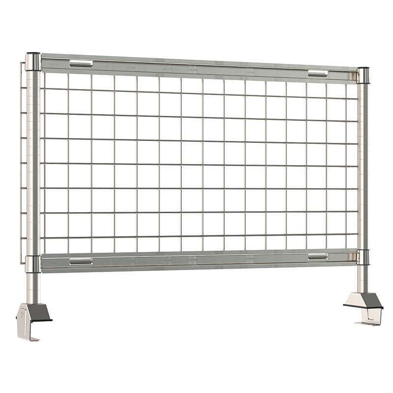 SmartWall Riser Grid, 24", 304 Stainless, for 48" TableWorx Work Tables